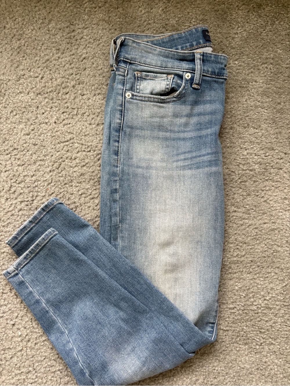 Lucky Brand Light Wash women’s Slim-Straight Jeans Ankle